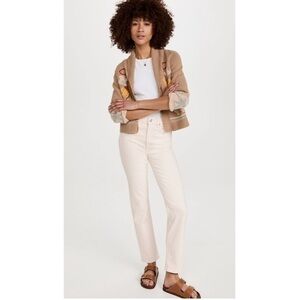 Redone New! 70’s Stove Pipe High Waisted Straight Leg Jeans